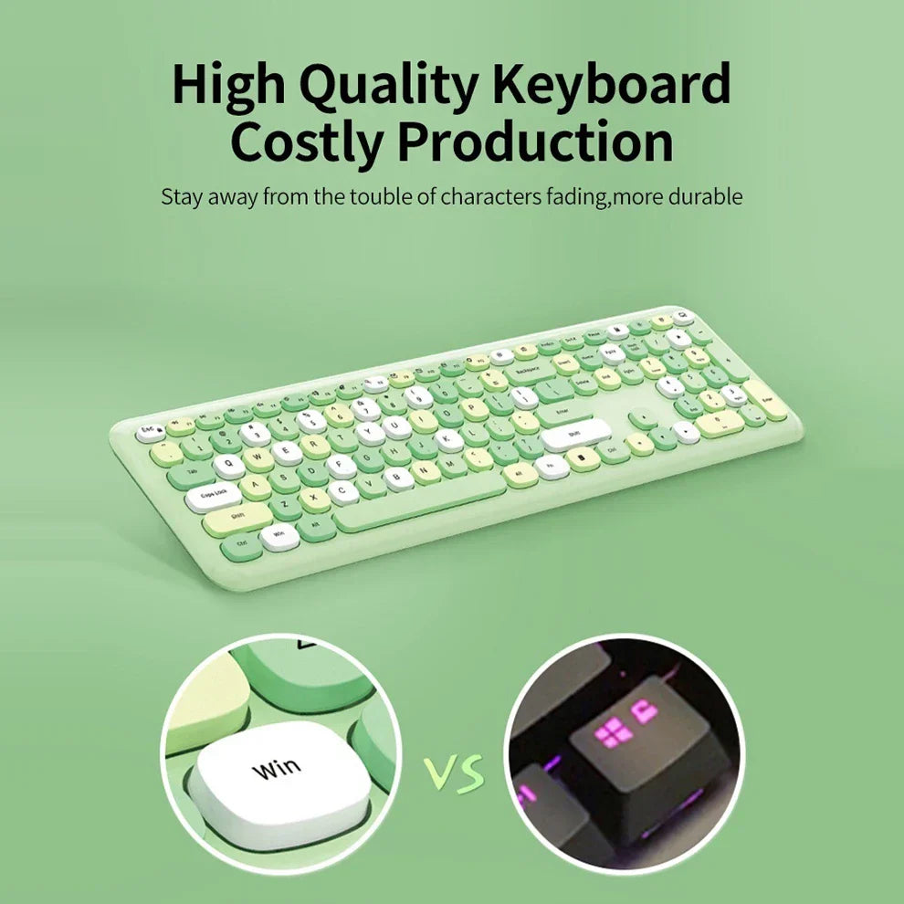 Mofii Wireless Keyboard and Mouse Combo Slim Compact