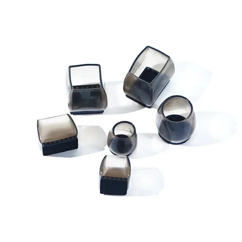 4PCS Silicon Chair Leg Floor Protectors Furniture Feet