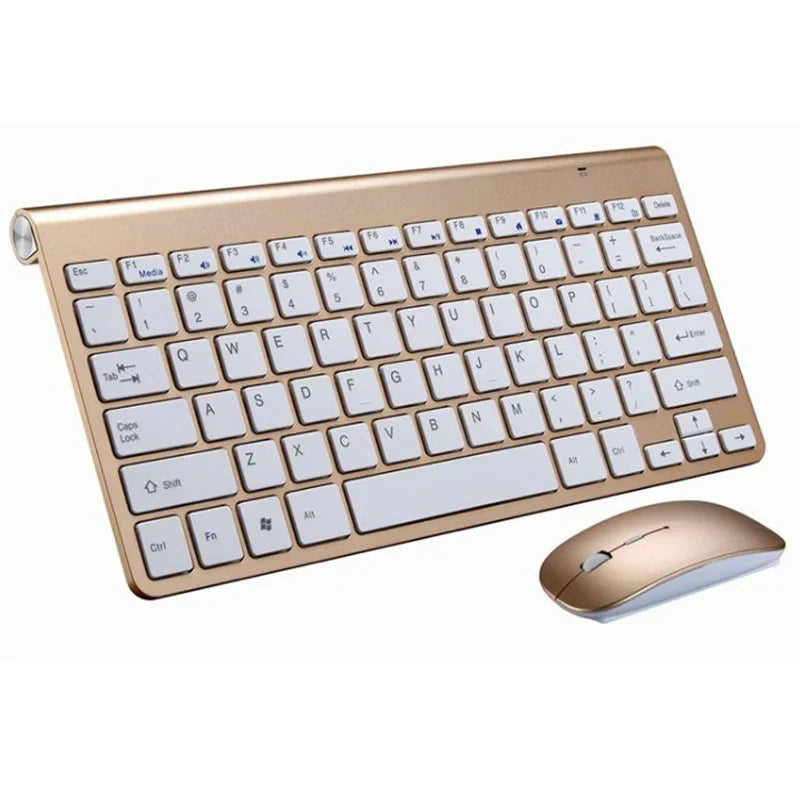 Spanish Hebrew Korean Thai Wireless Keyboard Mouse Combo