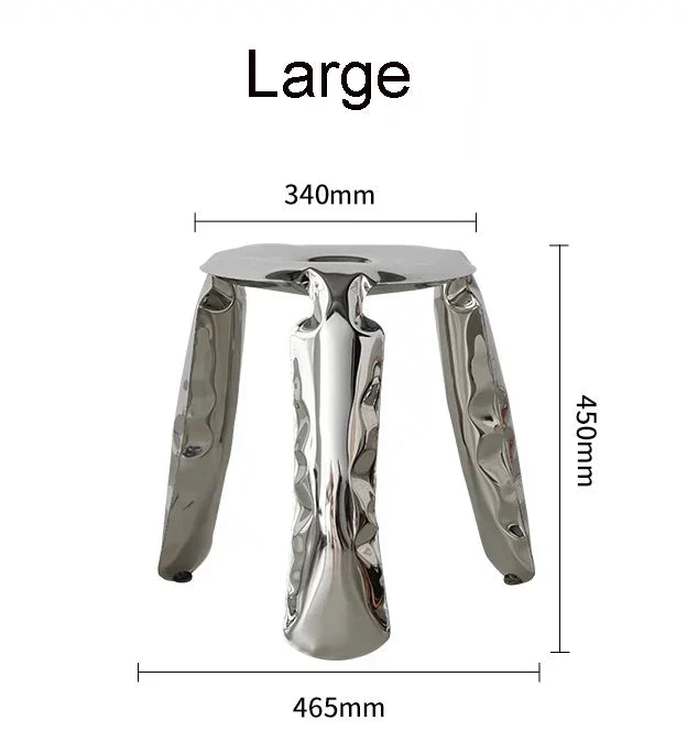 Nordic Modern Classic Step Stools Bar Steel Decorative