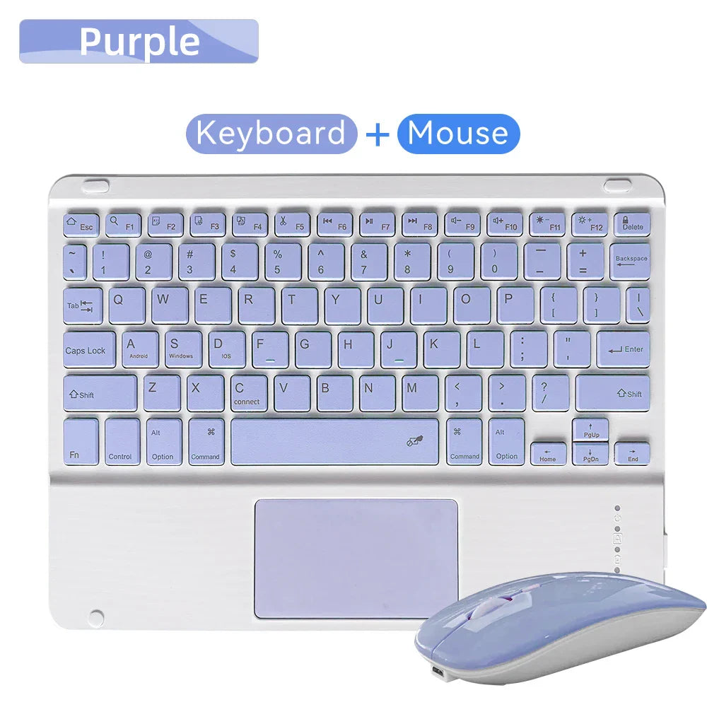Touchpad Wireless Keyboard and Mouse Combo For iPad