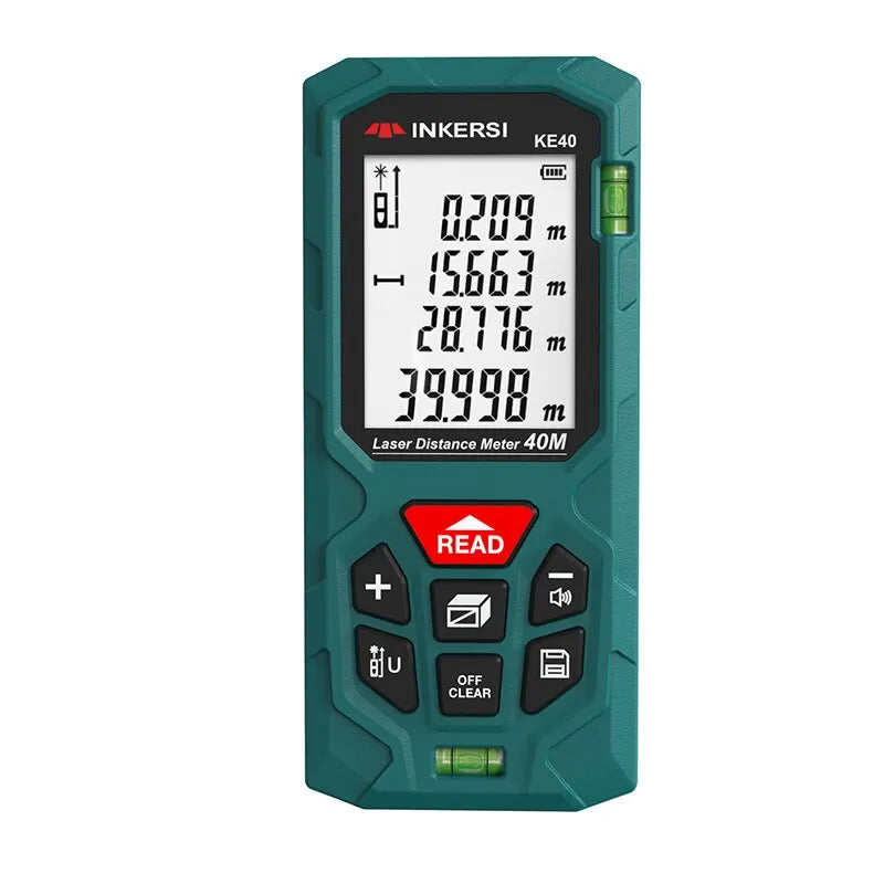 INKERSI Laser Rangefinder Digital Tape Measure 40M/70M/120m High