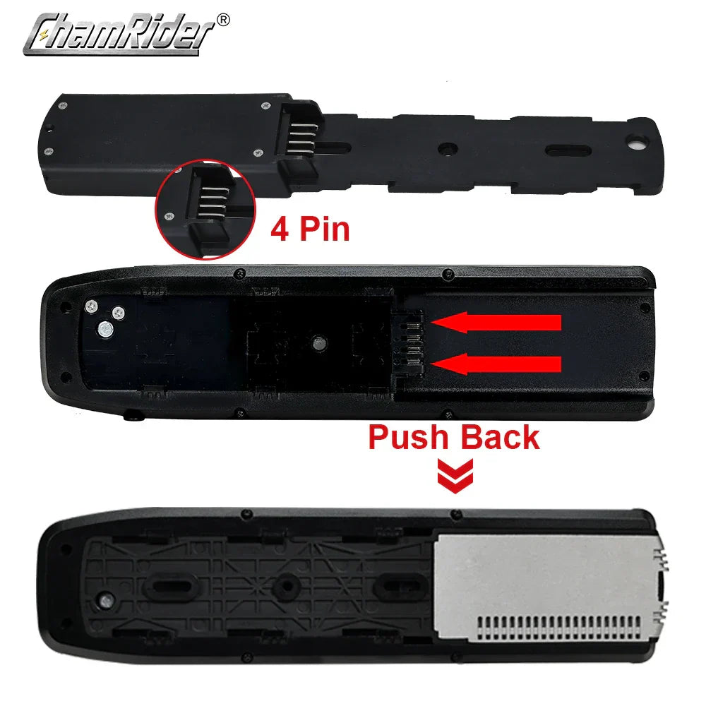 ChamRider Hailong 1 Electric Bike Battery Box Down