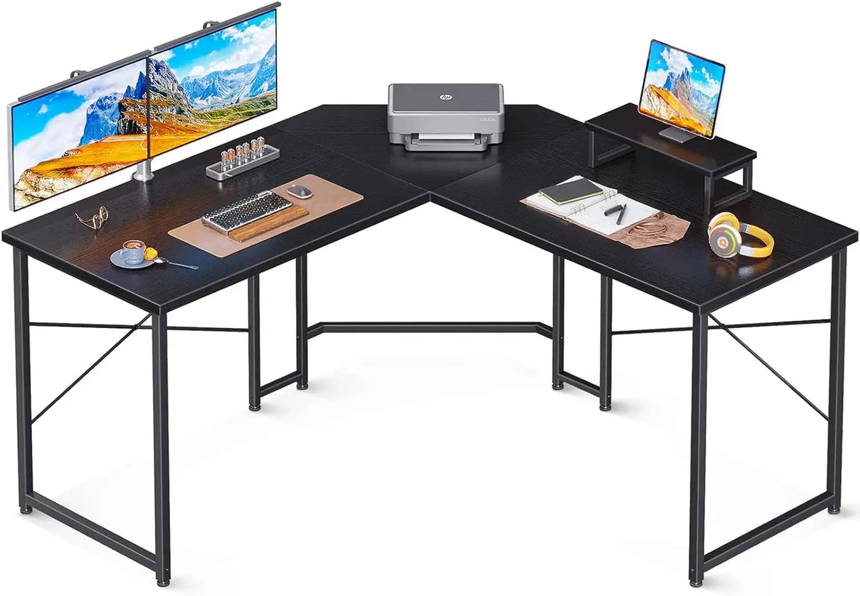 L Shaped Gaming Desk, 51 Inch Computer Desk