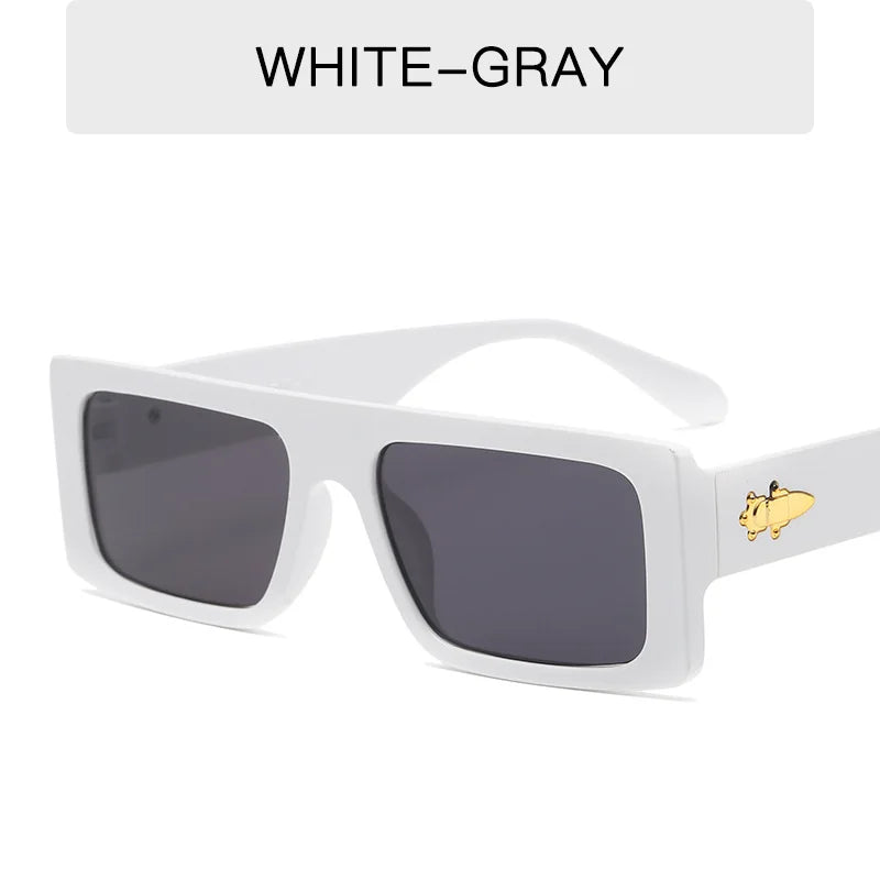 OLOPKY 2022 Square Sunglasses Men Luxury Brand Designer