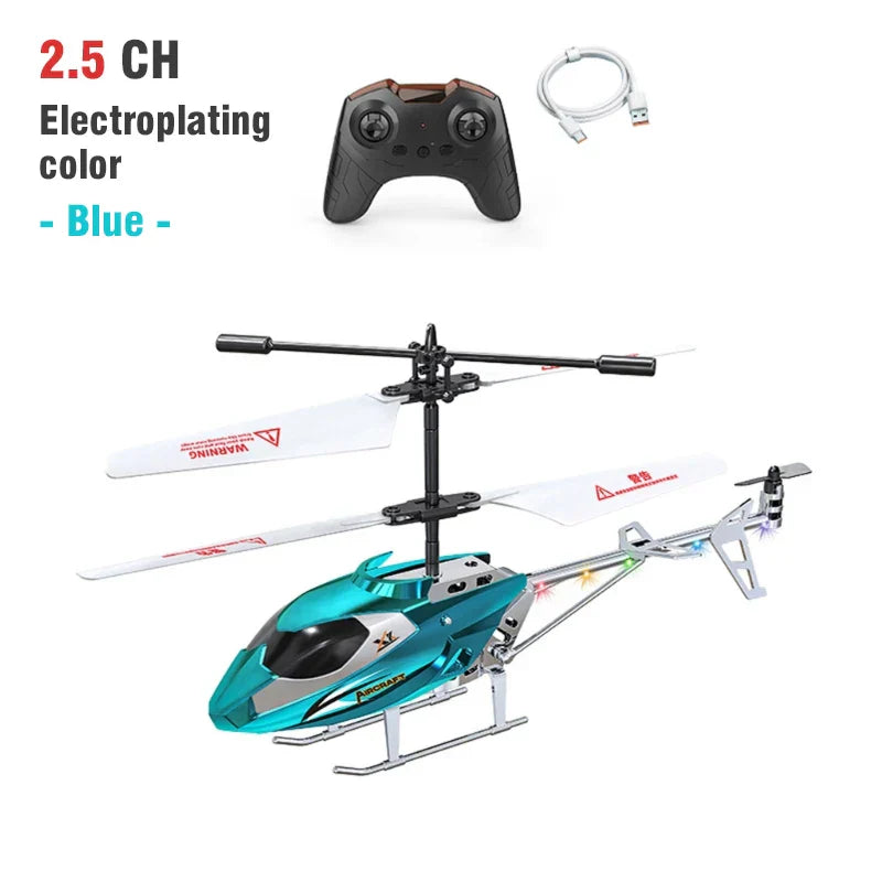 RC Helicopter 2.5CH Remote Control Airplane Kids Toy