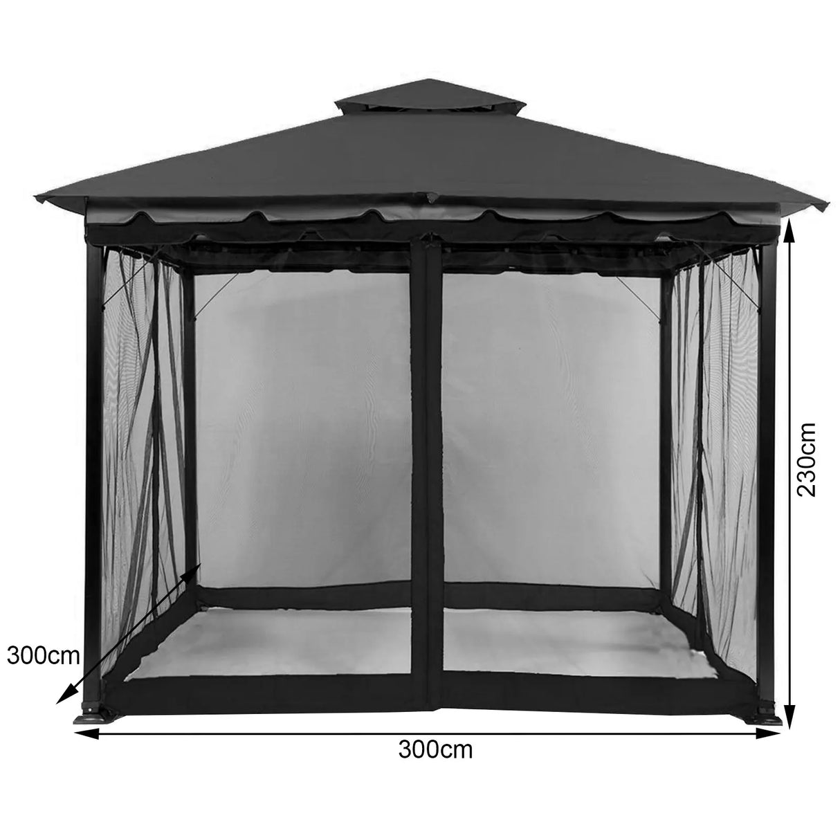 Mosquito Net for Gazebo Outdoor Canopy Insect Net