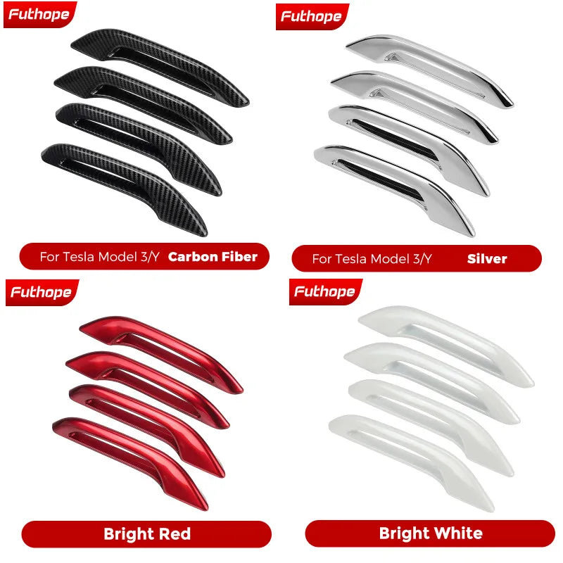 Futhope 4pcs Bonding Door Handle Protection Cover For
