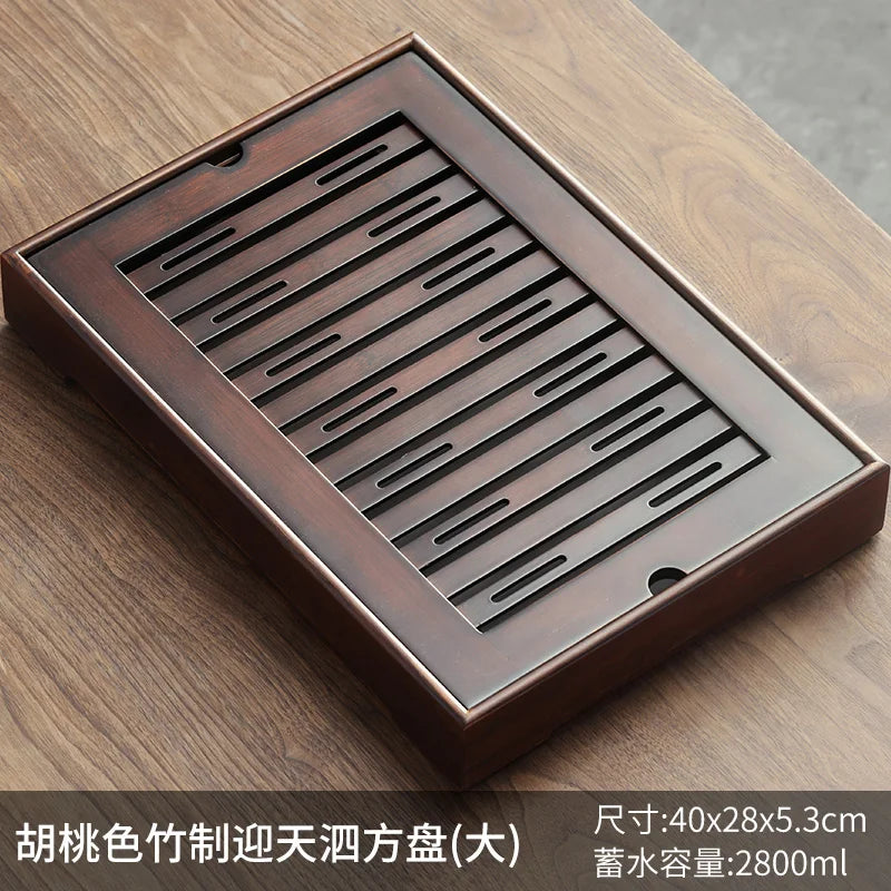 Coffeeware Teaware Tea Tray Portable Plate Vintage Big