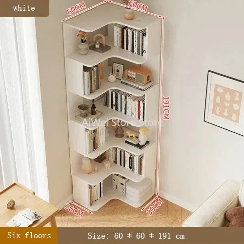 Storage Mainstays Bookshelf Shelves Wall Organizer Magazine Racks