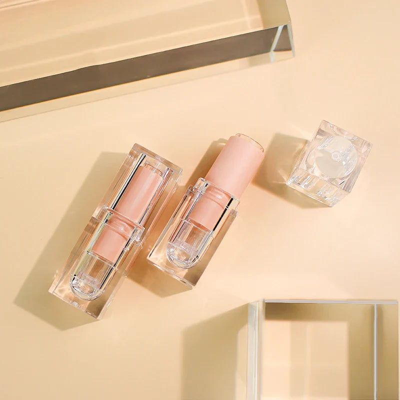 DIY Lip Rouge Packing Container 12.1mm Clear Lipstick