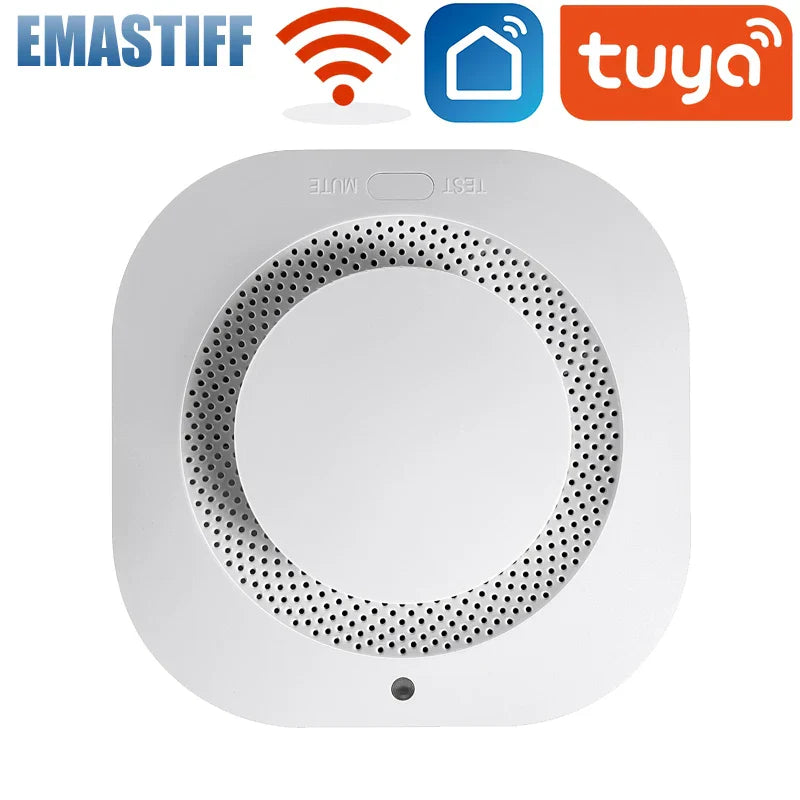 Tuya Smart WiFi 90DB Smoke Detector Sensor Alarm