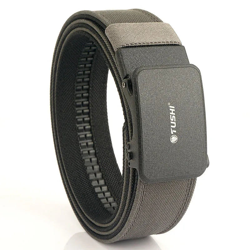 TUSHI belt men outdoor hunting metal tactical belt