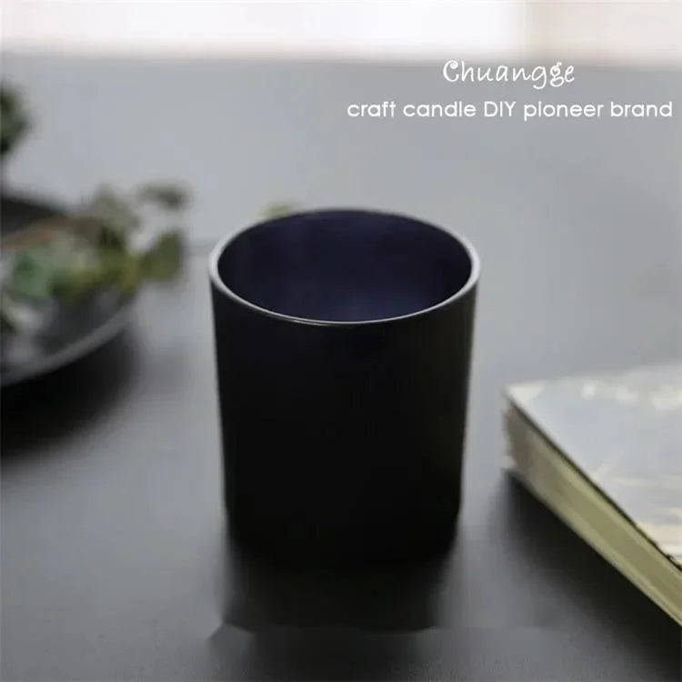 DIY Candle Jar Container Tumbler Holder Candlestick Frosted
