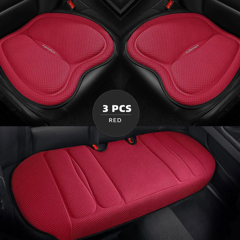 Universal Car Seat Covers Front Back Blue Cushion