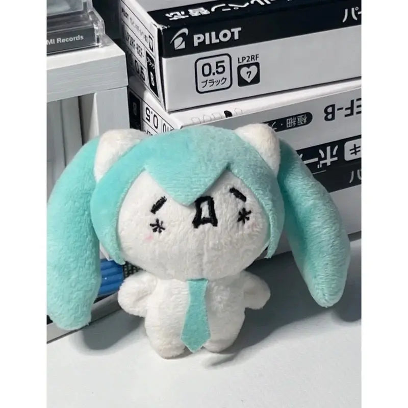 Hatsune Miku Cartoon Expression Plush Doll Pendant Super