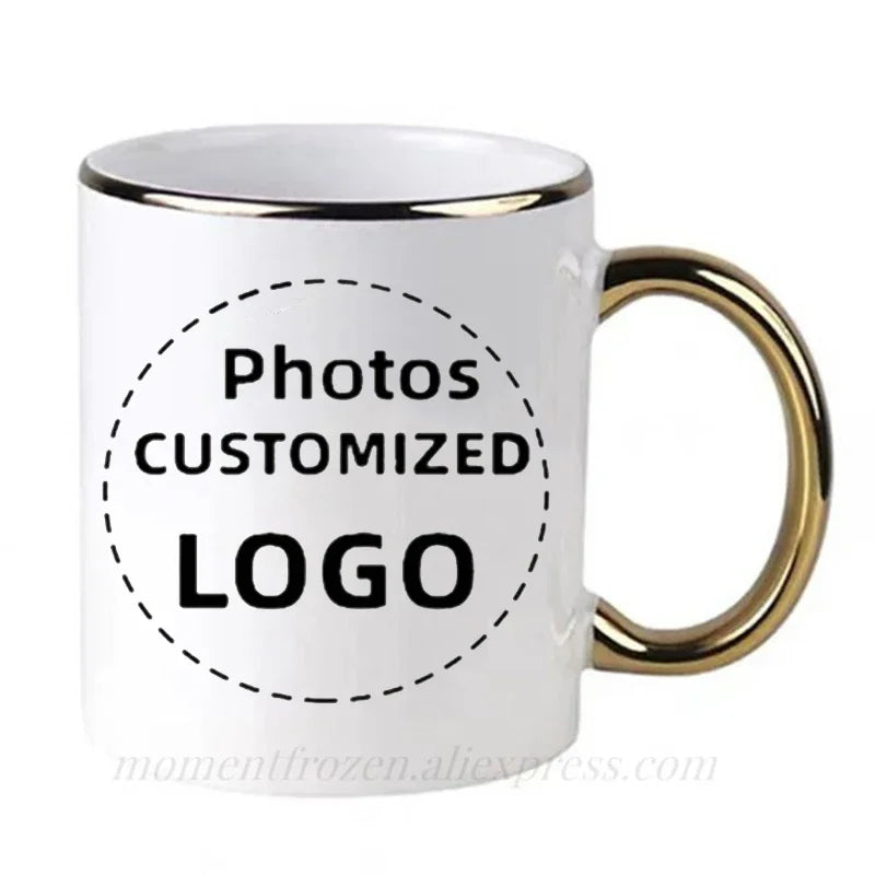 Customized Photos/Logo Printed DIY Coffee Mugs Personalized Tea