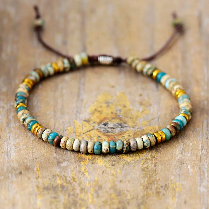 Men's Woman Bracelets Natural Stone Tibetan Friendship Lovers