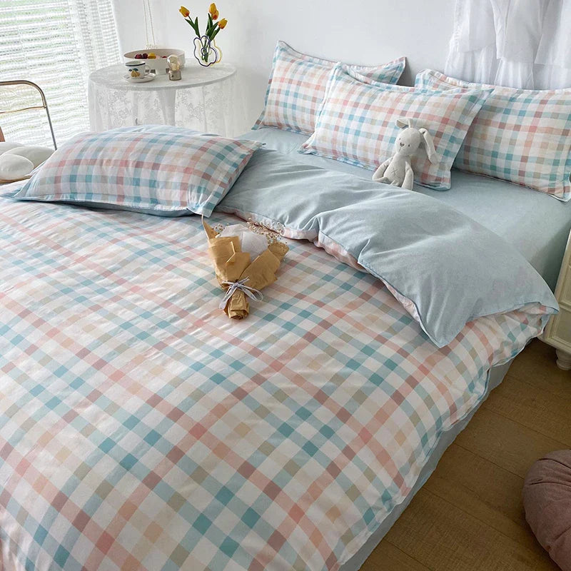 Cute Bedding Set Men Women Duvet Cover Bed