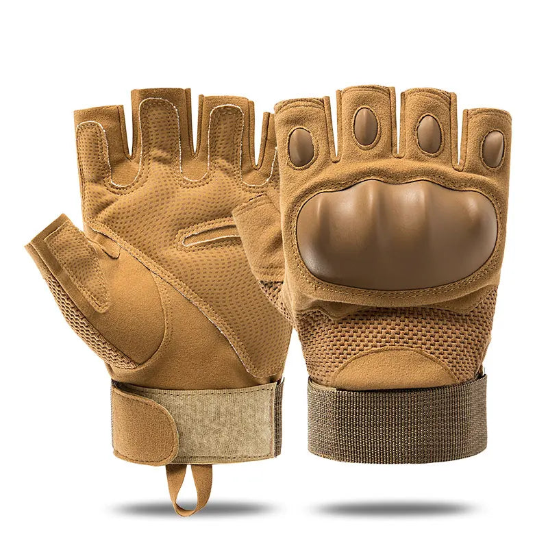 Men's and women's PU leather tactical gloves, military