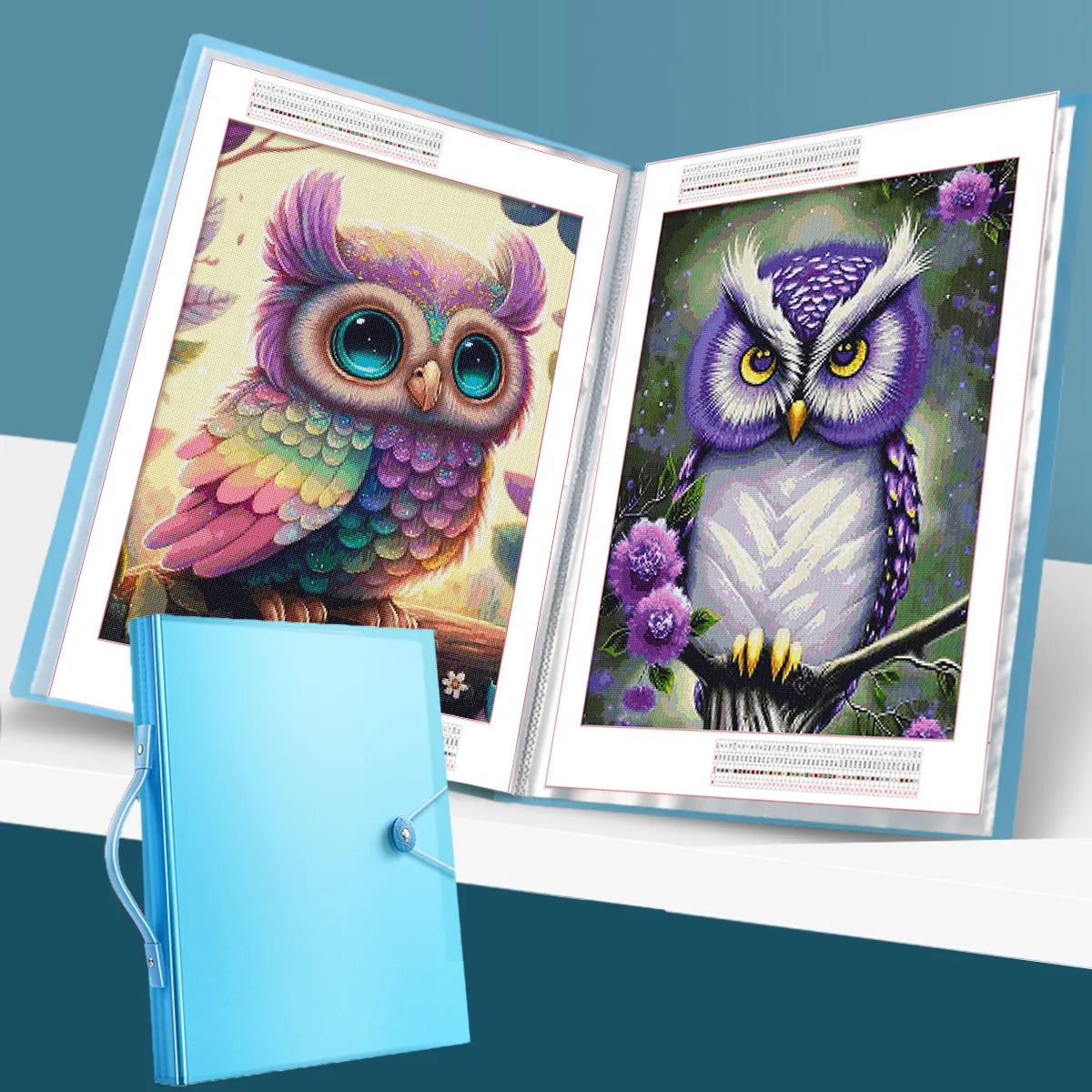 A3 60Pages Diamond Painting Photo Album Storage Book