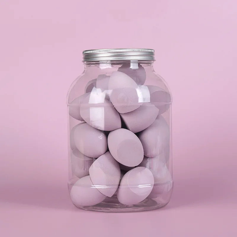 30Pcs/Set Makeup Sponge Egg Blender Cosmetics Powder Puff