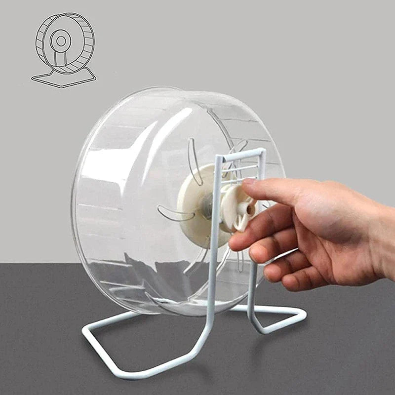 Hamster Running Rotating Car Hamster Mute Wheel Toy