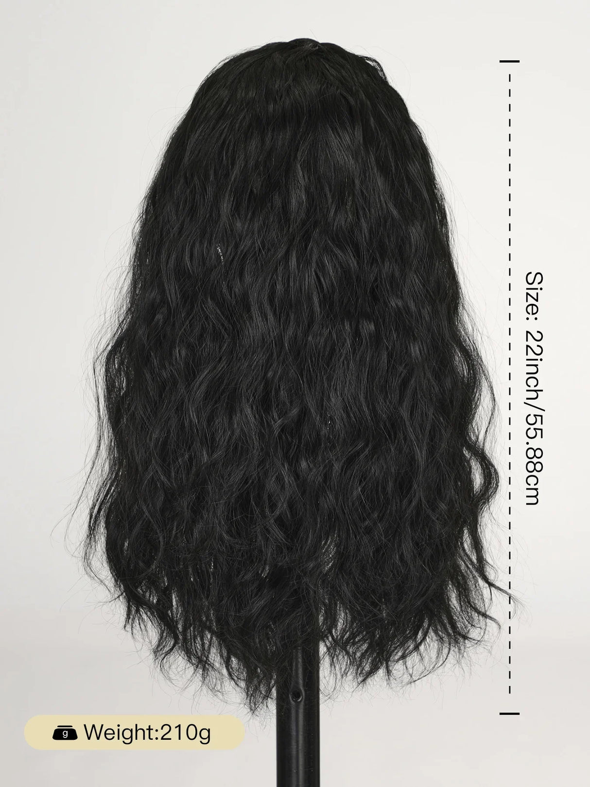 22 Inches Headband Wig Long Wavy Braid Hair