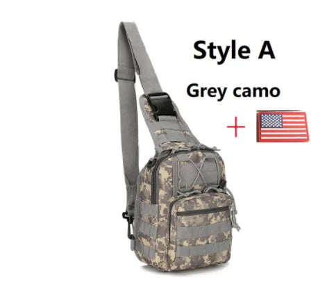 Military Tactical Assault Pack Sling Backpack Molle Sports