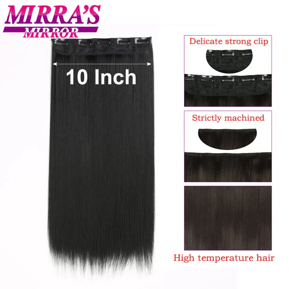 Synthetic Clip in Hair Extensions 6 Pcs/Set 16