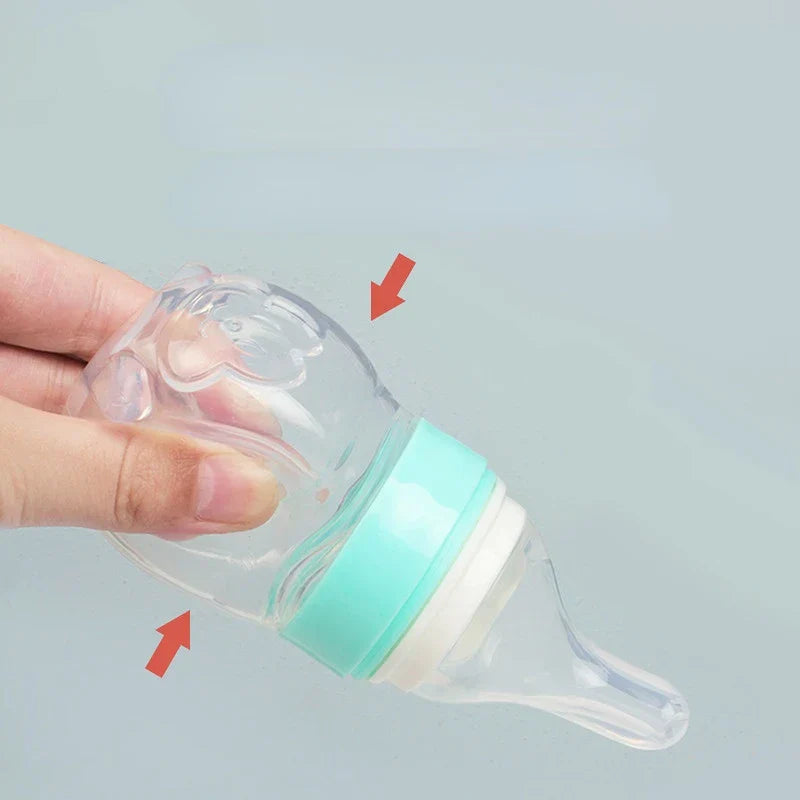 Baby Kids Feeding Bottle Smart Medicine Dispenser Feeder