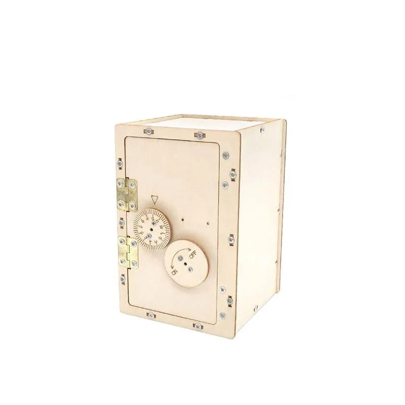 DIY Mechanical Lock Box Password Science Expriment Kit