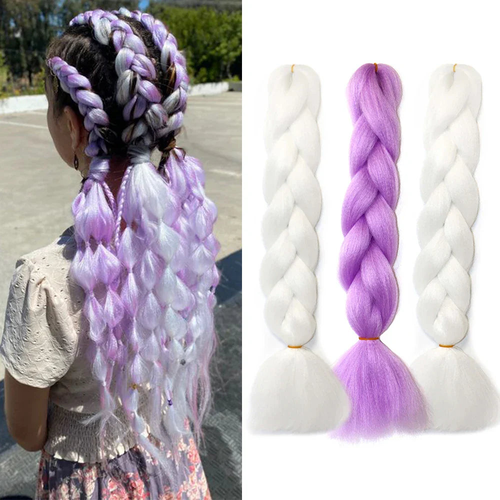Jumbo Braids Hair Extension 24 inches 3 Pcs/Lot