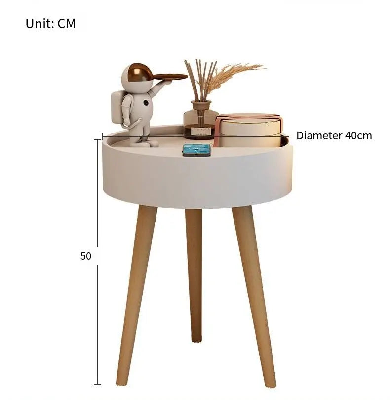 Simple Nightstand Intelligent Wireless Charging Nordic Nightstand Waterproof