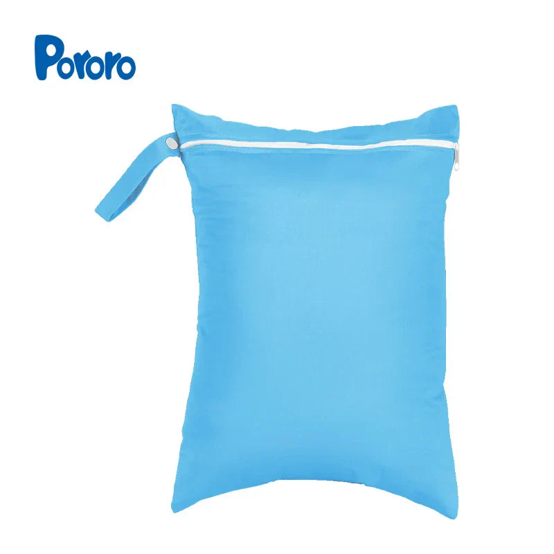 30*40cm Zippered Nappy Wetbags Waterproof Wet Dry Bag