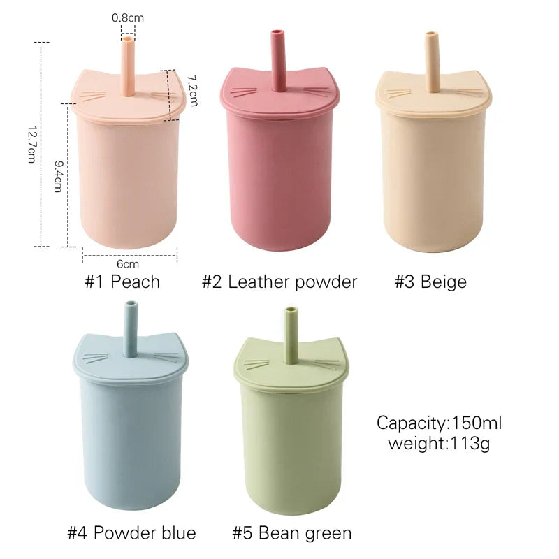 Let's Make Baby Feeding Straw Cup Baby Learning