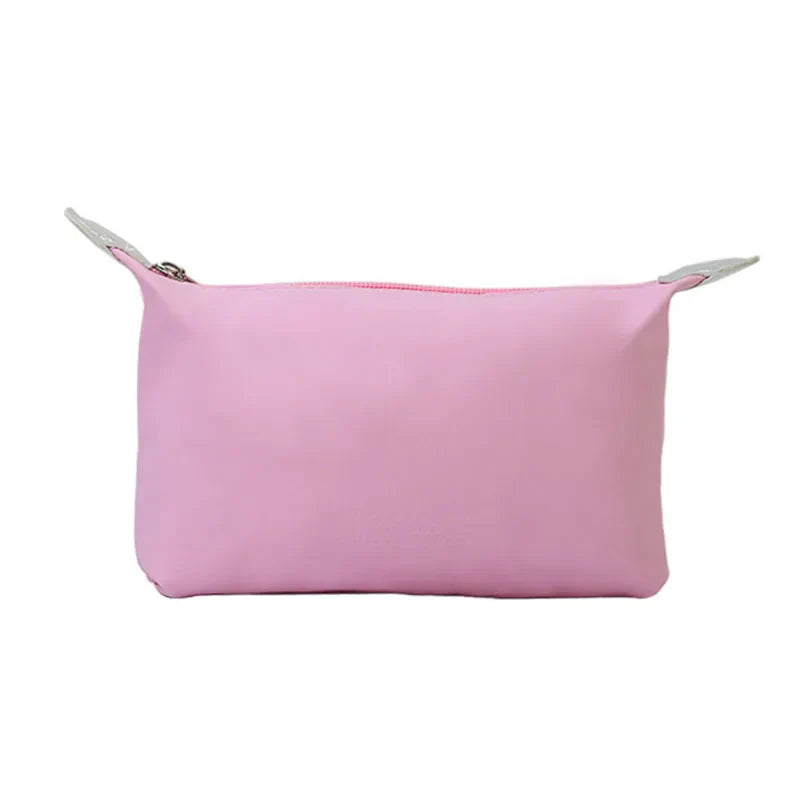 Professional Custom Embroidery PU Makeup Bag Portable Waterproof