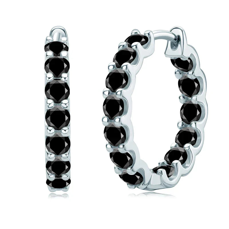 IOGOU Hoops 100% 925 Sterling Silver Real 3mm