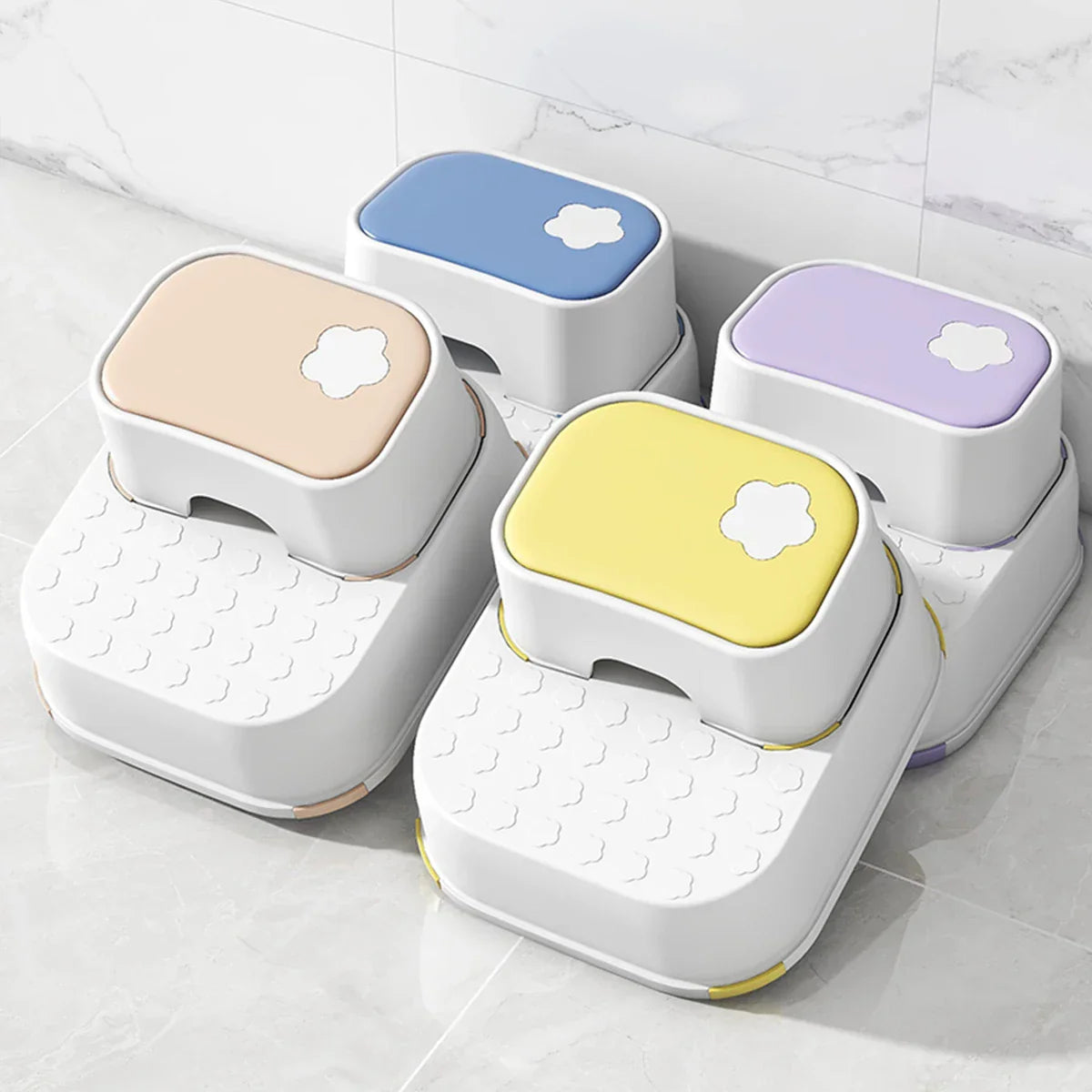 Kid Non-Slip Ottoman Potty Training Stool Kid Step