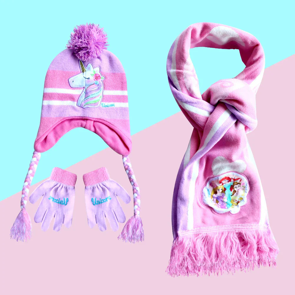 New Autumn Winter Children Hat Elsa Classics Disney