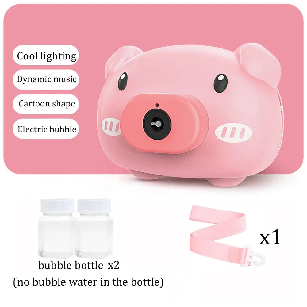 Chilren Bubble Machine Outdoor Toy For Girls Boys