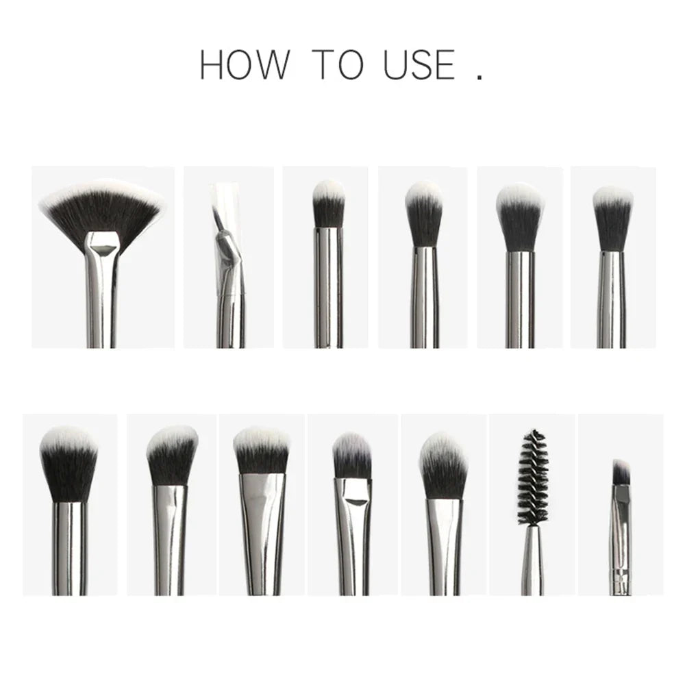 Makeup Brushes Set with Soft Artificial Fiber 6