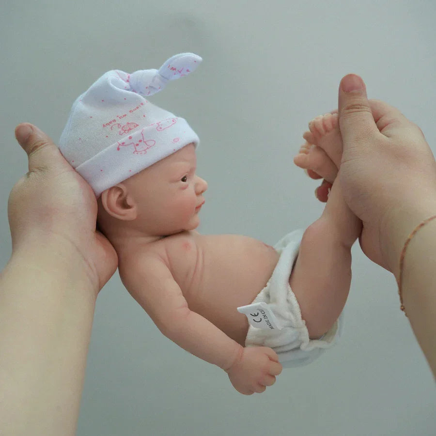 12" Micro Preemie Full Body Silicone Baby Doll