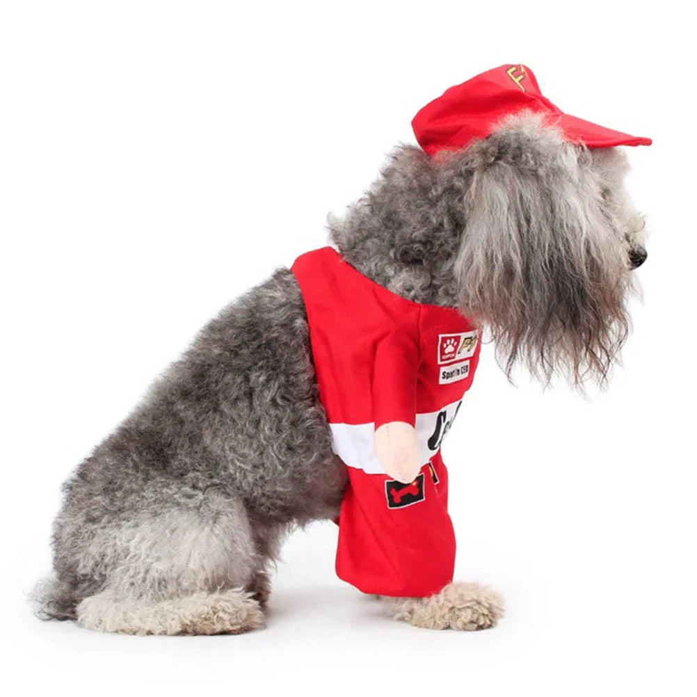 Cat Dog Costume Sports Clothes Cats Dogs F1