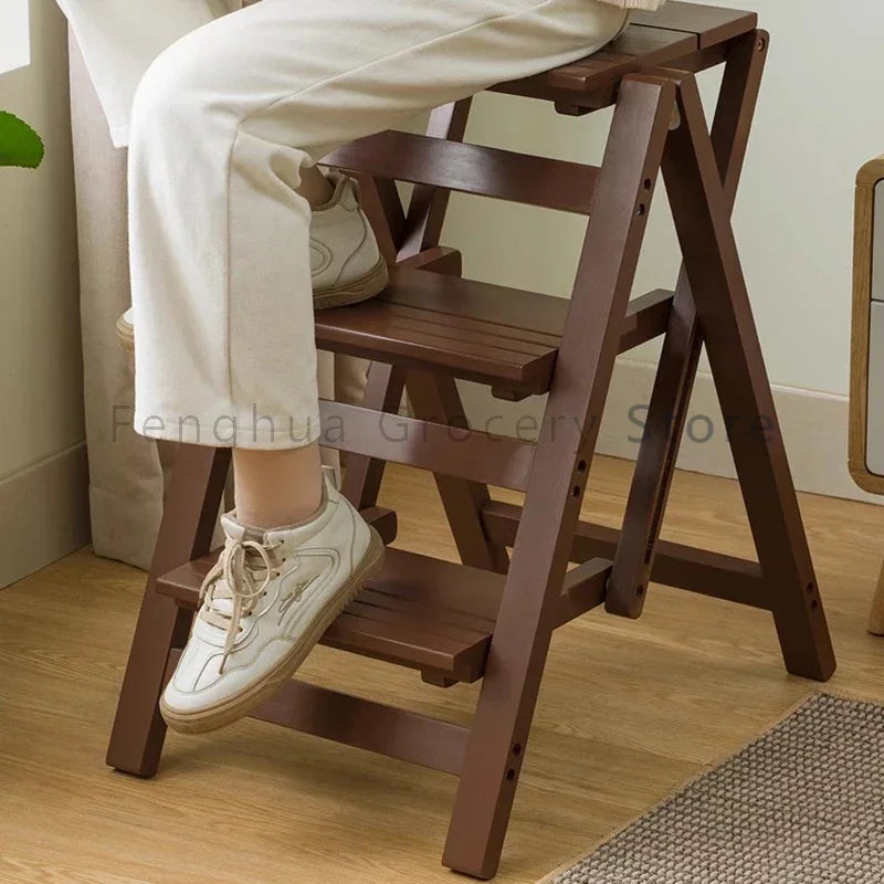 Platforms Telescoping Step Stools Foldable Attic Bar Portable