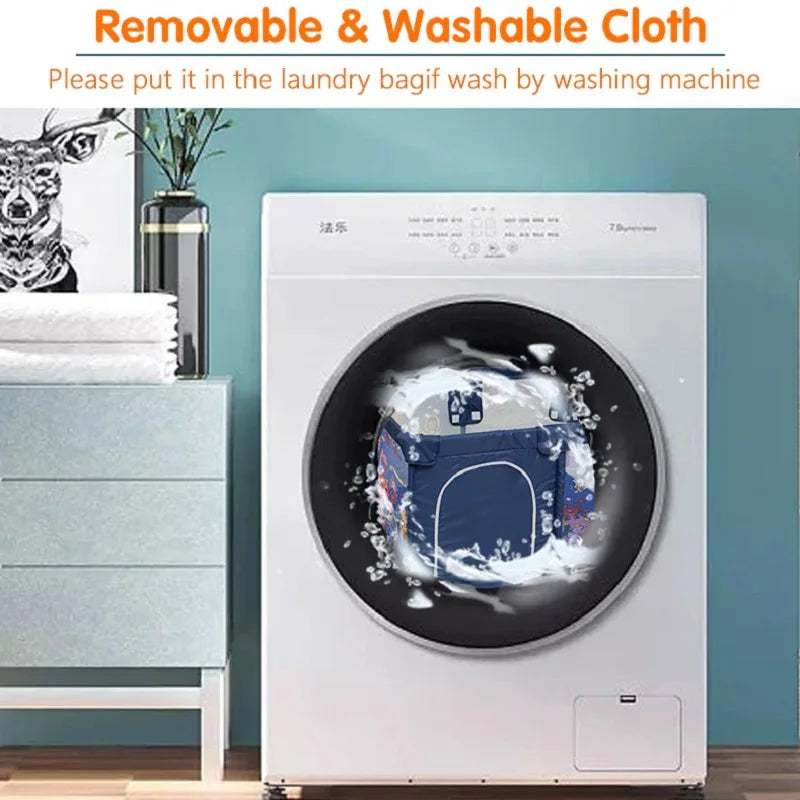 Cartoon Pattern Playpen Children Baby Safety Barriers Fence