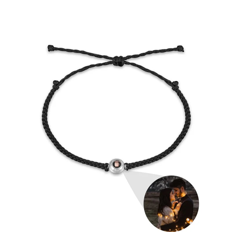 Wholesale Custom Projection Bracelet Adjustable Circle Photo Projection