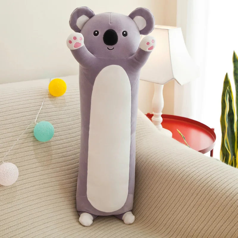 65~120cm Kawaii Koala Panda Long Plush Doll Stuffed