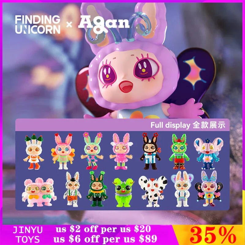 Original Finding Unicorn AGAN-YEAOHUA Fantasy Plant Series Blind