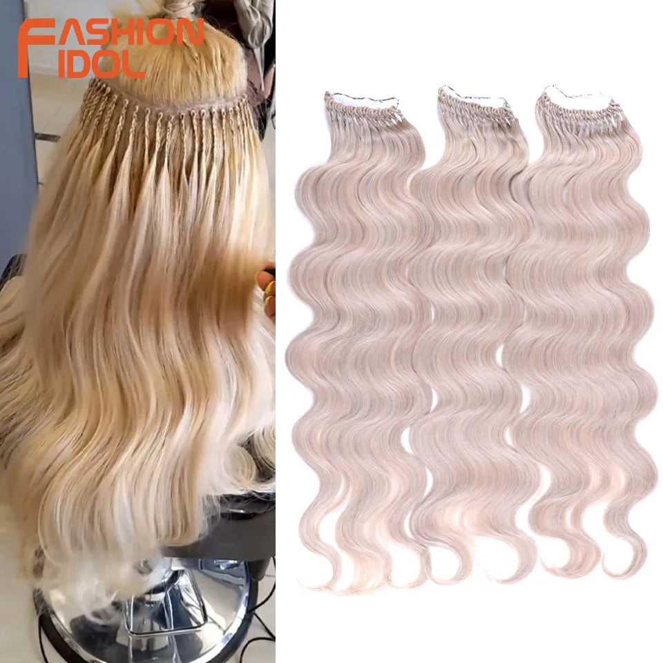 FASHION IDOL 24 Inch Body Wave Crochet Hair